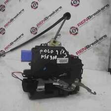 Volkswagen Polo 9N3 2006-2008 Passenger NSF Front Door Lock Mechanism 3dr